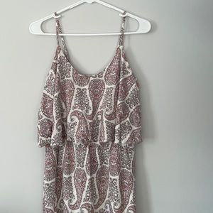 BNWOT Floral print flowy dress